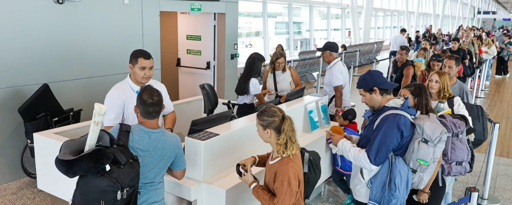 Movimentação internacional cresce 86% Movimentação internacional cresce 86%