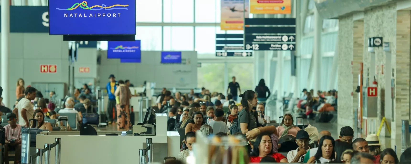 Natal Airport tem alta de 18% no fluxo de passageiros no 1° quadrimestre Natal Airport tem alta de 18% no fluxo de passageiros no 1° quadrimestre